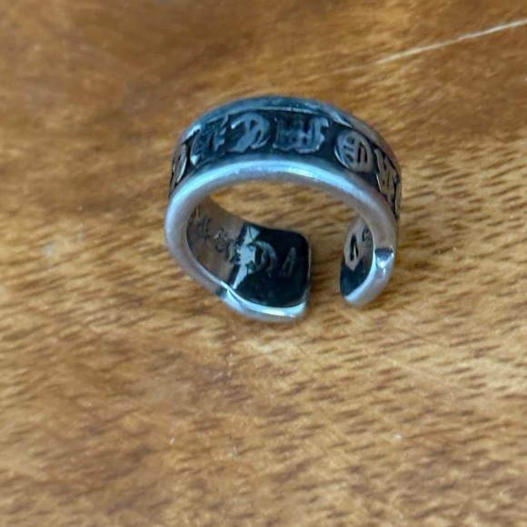 Chrome Hearts Scroll Label Ring - Picture 3 of 3